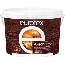 Евротекс Аквалазурь 9 кг ваниль