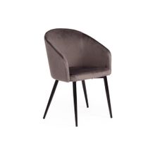 Tetchair Кресло LA FONTAIN (mod. 004), серый (HLR 24) черный