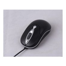 Мышь 3Cott M-210 USB, серебро-черная., оптическая, для ноутбуков