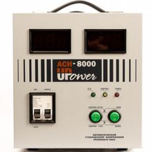 Стабилизатор напряжения UPOWER АСН-8000 с цифровым дисплеем