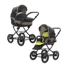 Noordi 2 в 1 Polaris CL коричнево-бежевая с салатовым