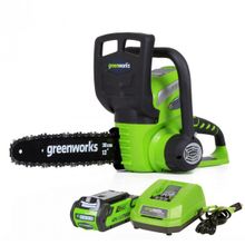 Пила цепная GREENWORKS G40CS30 40 V аккумуляторная 20117UA