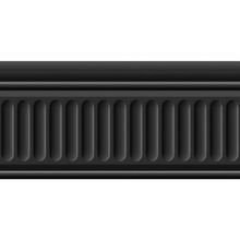 190493F бордюр Бланше черный  структурированный 9,9х20 (34шт)