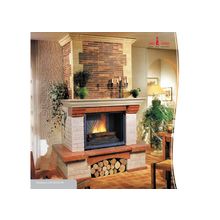 Пристенная облицовка (камин)  Bella Italia Catania (Белла Италия Катания, каминокомплект с топкой)