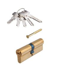 Цилиндр для замка ключ   ключ Kale Kilit 164BN-80(35+10+35)-BP-5KEY-STB 164BN000049 золото