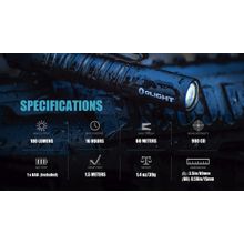 Olight Тактический наключник Olight i3T — Фонарик на светодиоде, яркостью до 180 люмен