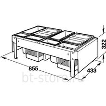 Встраиваемая система Hailo XXL 3630-90