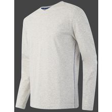Wellensteyn T-Shirt Men Longsleeve Lightgreymelange