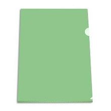 папка-уголок Бюрократ, А4, 150 мкм, зелёная (упаковка 20 шт) EE310 1green