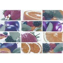 Декор Ceramicalcora Biselado 10 Decorado Siroco (из 12 плиток) 100х200