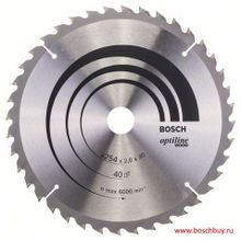 Bosch Пильный диск Optiline Wood 254х30 мм по дереву (2608640438 , 2.608.640.438)