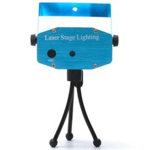 Мини лазер цветомузыка Laser Stage Lighting