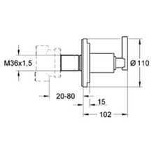 Переключатель потоков Grohe Atrio 19134000 на 3 потока
