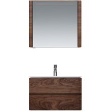 Am.Pm Мебель для ванной Sensation Sensation 80 орех, текстурированная