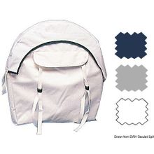 Osculati Horseshoe lifebuoy w  white cover, 22.424.01