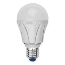 Uniel Лампа светодиодная Uniel E27 11W 4500K матовая LED-A60-11W NW E27 FR DIM PLP01WH UL-00000688 ID - 236758