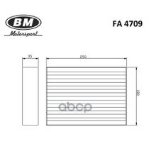 Фильтр Салона BM-Motorsport арт. FA4709
