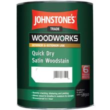 Johnstones Quick Dry Satin Woodstain 750 мл бесцветный