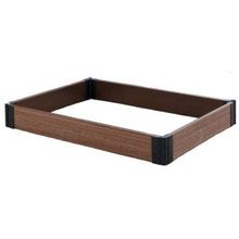 Комплект ограждения для грядки из ДПК 1,2х0,8 м