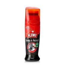 Крем-блеск для обуви Kiwi Shine&amp;Protect, 75 мл, черный