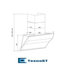 Каминная вытяжка Graude DH 90.0 GG