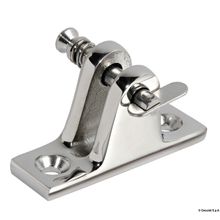 Osculati Bent fork joint w removable pin AISI316 Ø 20-25 mm, 46.662.21