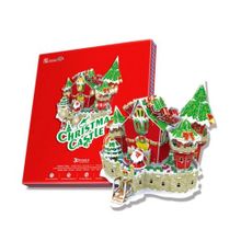 CubicFun Сказочный рождественский замок ( с подсветкой ) P646h