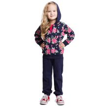 PlayToday Комплект трикотажный для девочек: толстовка, брюки 162025