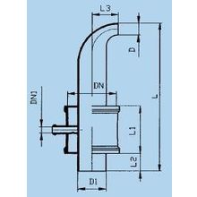 Насадка циркуляционная, Ду 200 Simax (Кат. № 632 611 126 340)