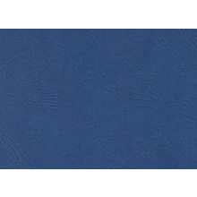 Обложка картон (кожа) A4, 100 шт, темно-синий