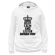 Худи Я-МАЙКА Keep calm and listen Green Day