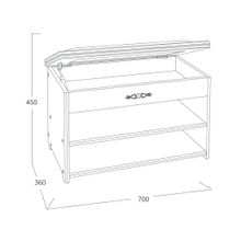 ПМ: Мебелик Обувница "Патриция"