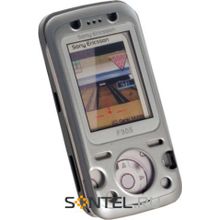 Корпус Class A-A-A Sony-Ericsson F305 серебро