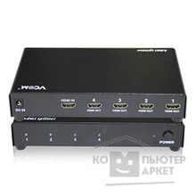 Vcom VDS8044D Разветвитель HDMI Spliitter 1 >4 3D Full-HD 1.4v, каскадируемый