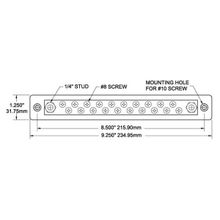 Blue Sea Монтажная шина Blue Sea Common BusBar 2302 48 В 150 А