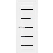  Двери ProfilDoors Модель 7U Цвет Аляска Стекло Черный триплекс
