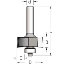 Фреза WPW E220503 четверть 4,8 мм D22,2 B12,5 Z2 хвостовик 6