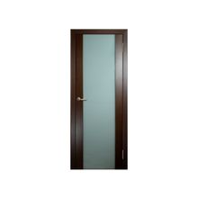 Полотно дверное Рондо 8ДО4 триплекс  (Владимирская фабрика) шпон, цвет-венге