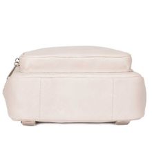 Кожаный рюкзак Оливия сливочный