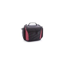 сумка Riva 7229 SLR Case для фотоаппарата, black красный, 17,5x19,5x13см