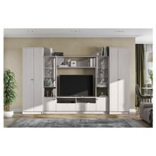 SV-мебель Гостиная МГС 8 Исполнение 1 Ясень анкор светлый