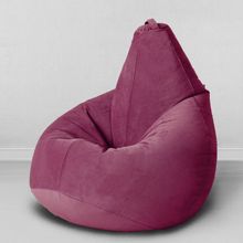 MyPuff кресло мешок Груша Незрелая слива, размер Компакт, мебельная ткань: bm_481