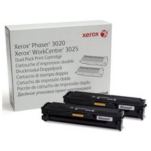 XEROX 106R03048 black Phaser 3020 WC3025 2шт