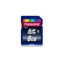 Память Transcend (SDHC) 8 Gb class 10