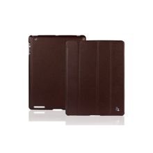 Кожаный чехол Jison Leather Case Brown (Коричневый цвет) для iPad 2 iPad 3 iPad 4