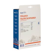 E-06 4 Мешки-пылесборники Euroclean синтетические для пылесоса, 4 шт