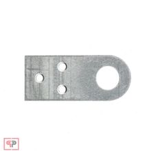 СИБРТЕХ Проушина прямая, 2 мм, 70 х 30 мм, цинк Россия Сибртех