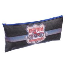 Мотоциклы Пенал мягкий косметичка, 21х10см, ПВХ 0,6мм