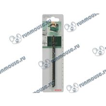 Оснастка к лобзику – пильное полотно Bosch "T 341 HM HM" 2609256740, для гипсокартона и плит [120514]