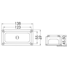 Osculati Bus-Bar Heavy Duty terminal 4 x 10 mm detached, 14.209.29